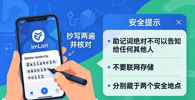 imToken APP 创建钱包 助记词备份_imToken 钱包下载 APP 后怎么创建钱包?